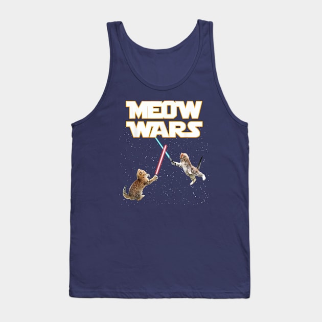 Meow Wars Tank Top by Daniac's store